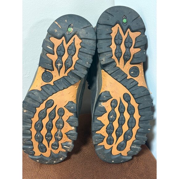 TIMBERLAND MT. MADDSEN BOYS YOUTH HIKING WATERPROOF MID TOP BOOTS SIZE 4 LACE UP - Picture 9 of 10